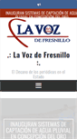 Mobile Screenshot of lavozdefresnillo.com